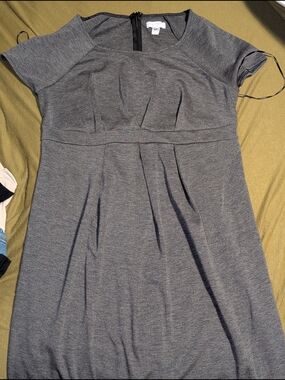 Gray Maternity Cocktail Dress